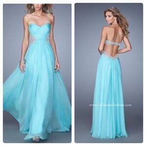 La Femme Elegant‎ Chiffon Gown Size 6 New with Tags